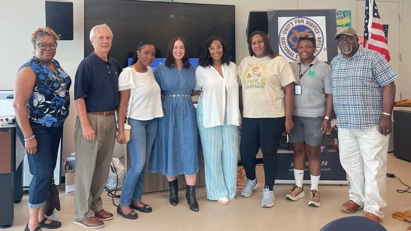 Persevere community program session at Frayser Club