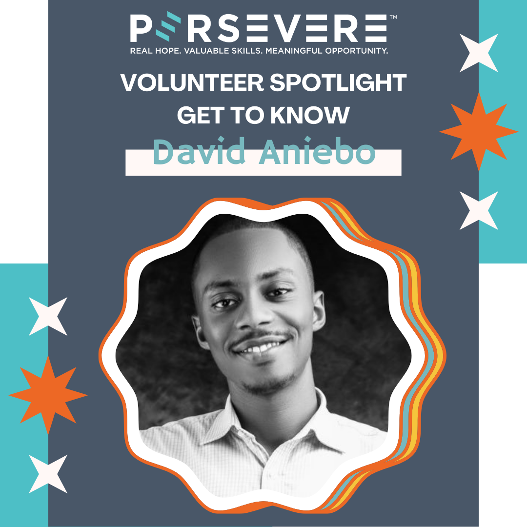 Volunteer Spotlight: Meet David Aniebo